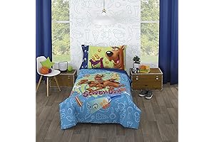 Scooby Doo Toddler Bed Set with Vibrant Characters
