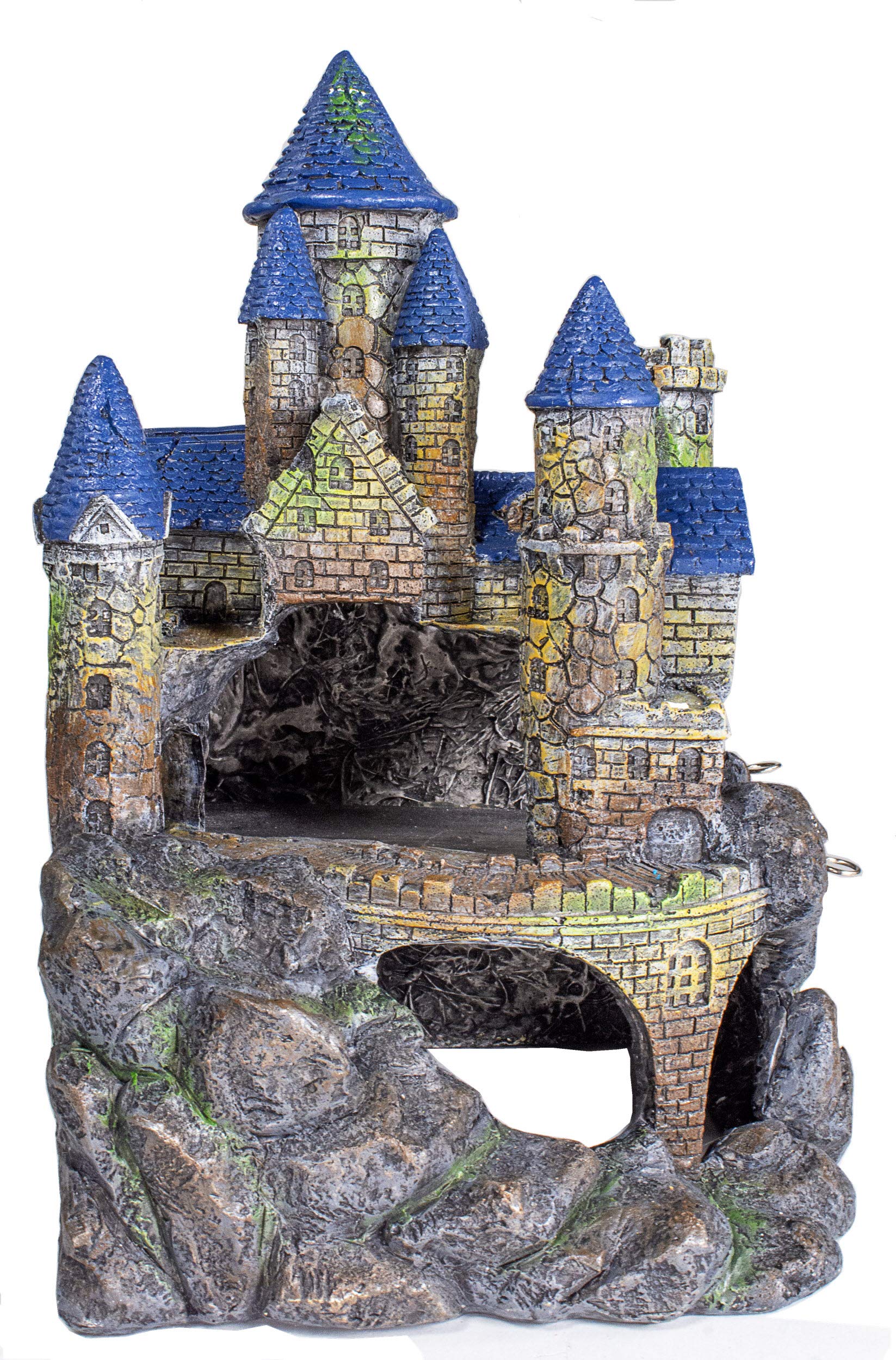Penn-PlaxReptology Castle Hide-Away – Great for Small and Medium Sized Reptiles and Variety for Your Lizard