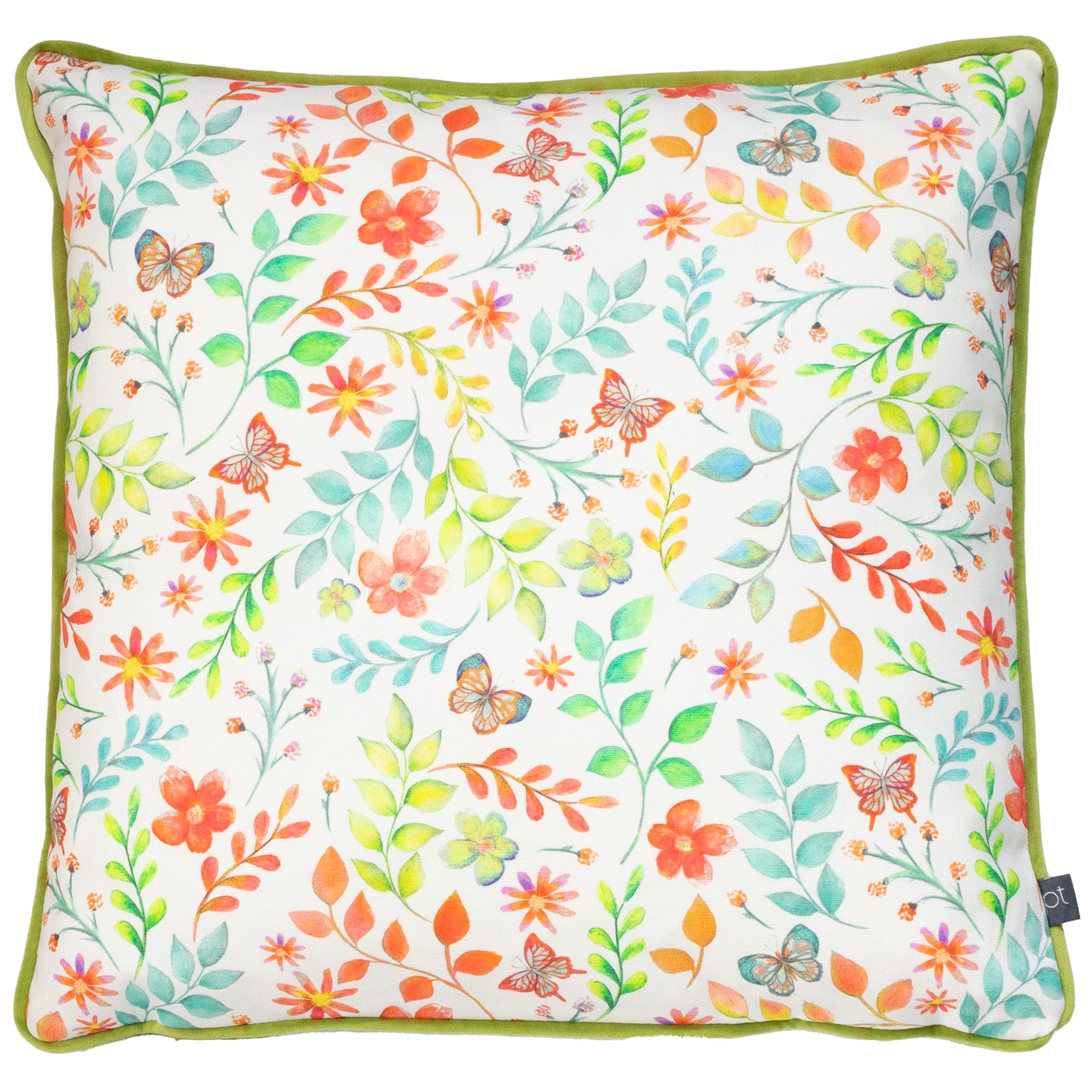 Prestigious Textiles Secret Garden Polyester Filled Cushion, Cotton, Jungle