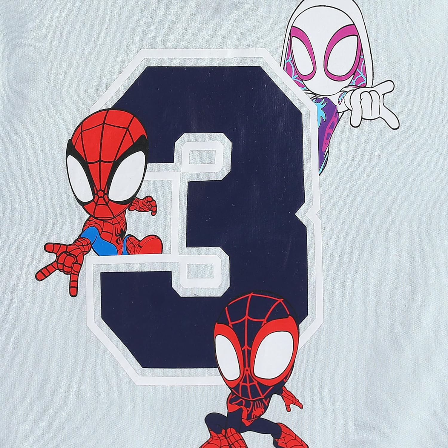 Marvel Spidey and His Amazing Friends Boys 2 Piece Polo Fleece Top and Pants Set for Toddler and Big Kids - Image 4