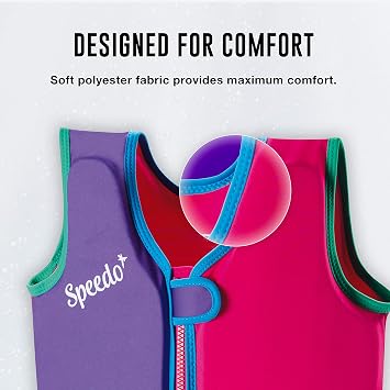 Speedo Unisex-Child Swim Flotation Classic Vest Begin to Swim UPF 50