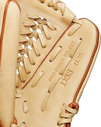 Miniatura 8 de Wilson Guante de béisbol D33 de 11.75 pulgadas de la serie A2K 2024