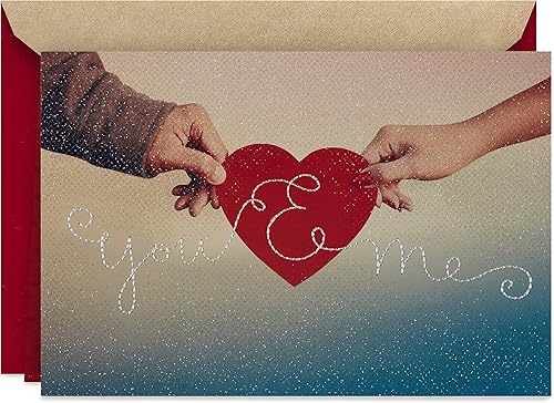 Hallmark Tarjeta de San Valentín para marido, esposa, novio, novia (You're a Blessing), tarjeta de aniversario, tarjeta de amor