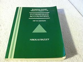 Intermediate Accounting: Working Papers to 5r.e. v. 1
