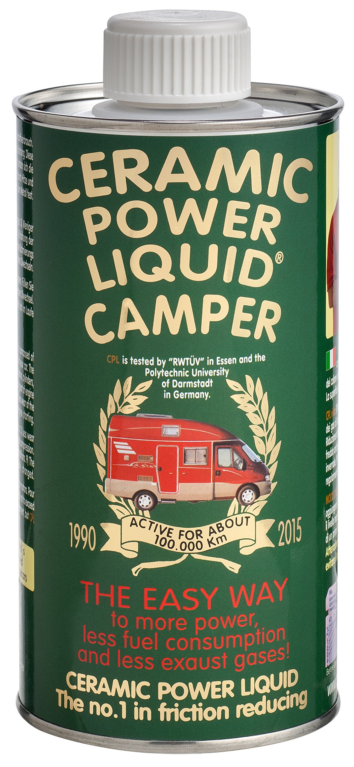 Camper 500 ml para motores de hasta 2500 cc.