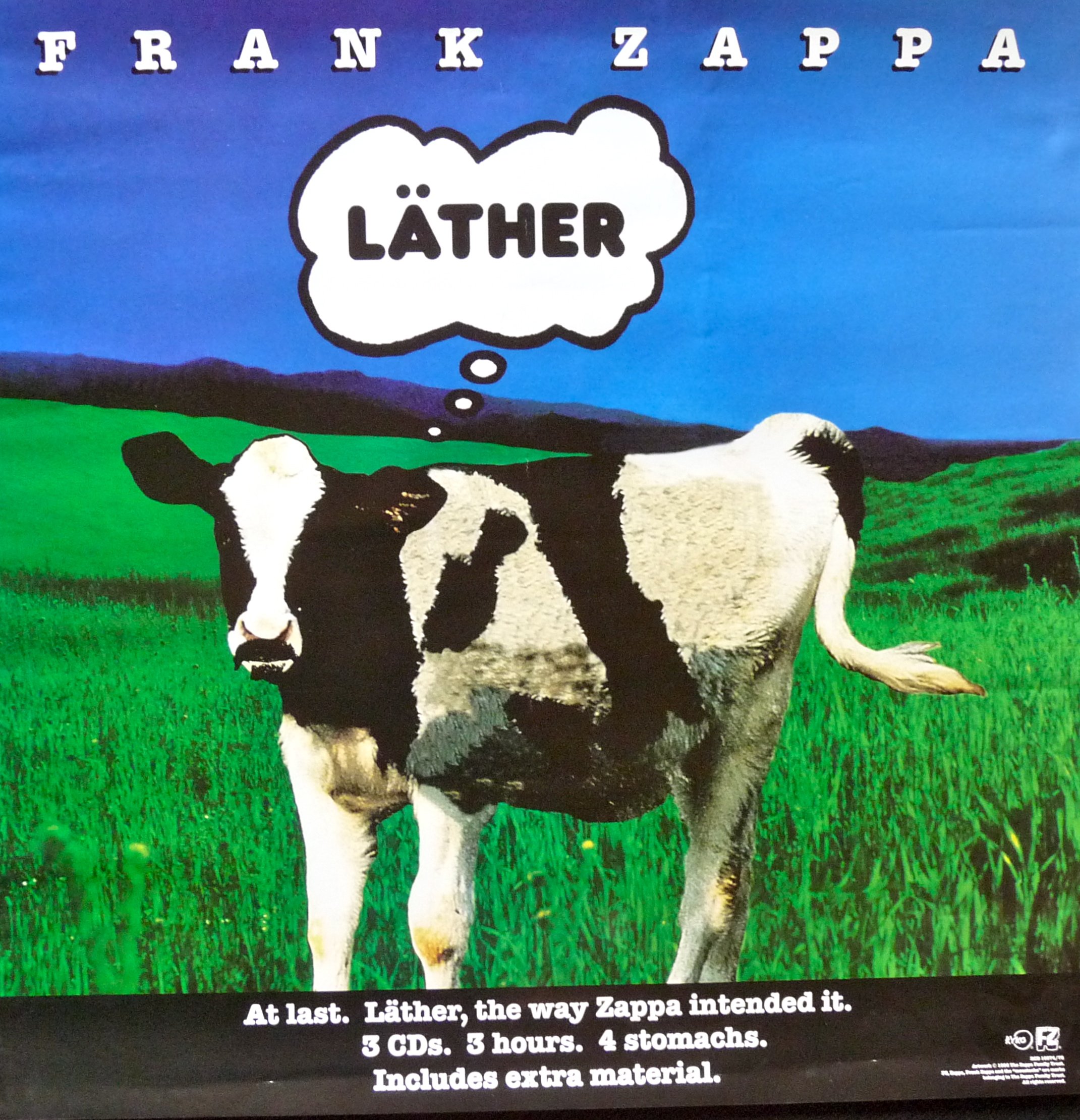 Amazon.com: Frank Zappa Lather poster