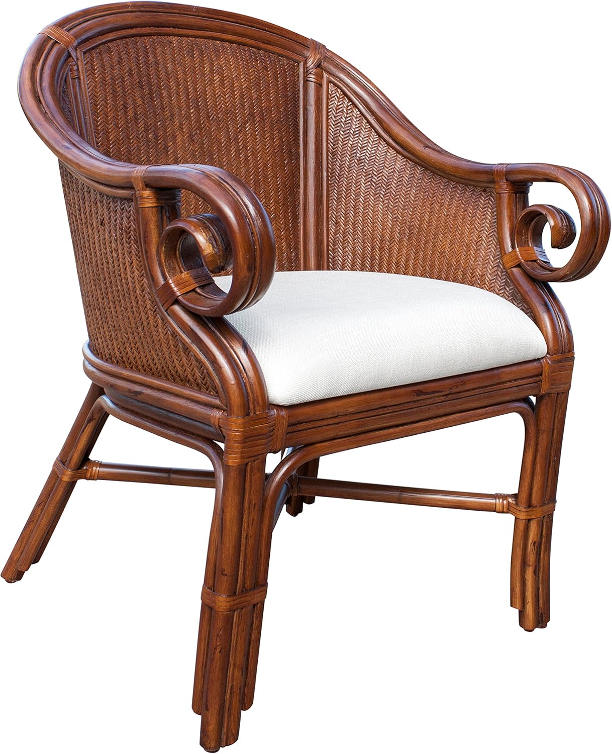 Hospitality Rattan 4013364TCA Cancun Palm Indoor Rattan