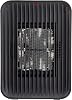 Calentador portátil de cerámica Amazon Basics, pequeño calentador eléctrico para interiores con 3 ajustes de calor, control de temperatura, liviano (1.7 LBS), 520 w, negro, 5.1"L x 3.5"W x 7"H 7