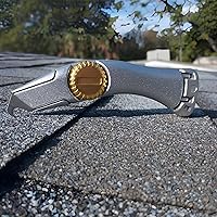 Vista 2 de Cuchillo para techos de hoja fija con funda, Navajas para techos