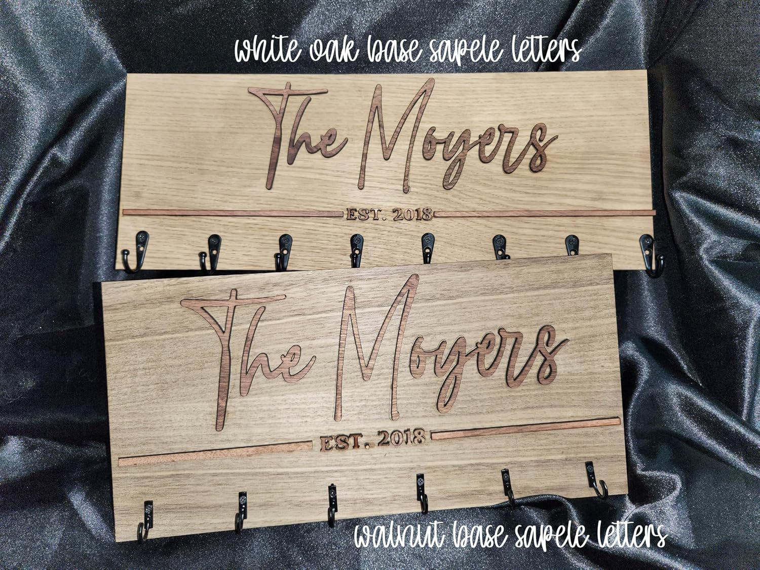 Personalized Key Holder Hanger, Custom Key Hanger, Key Holder, Handcrafted Wall Organizer, Housewarming Gift, Home Decor Wall Key Holder