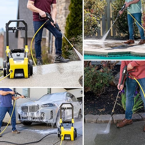 Miniatura 5 de Kärcher - K2100PS - Max 2625 PSI - Lavadora a presión eléctrica TruPressure - Con 4 boquillas de pulverización - Ideal para limpiar automóviles,