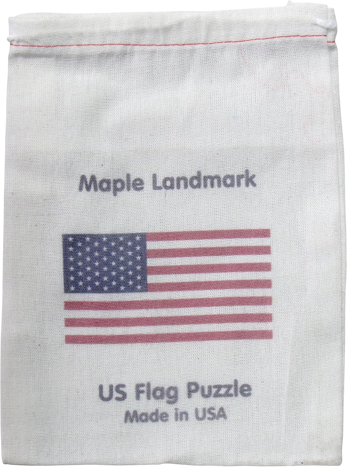 Flag Shaped Puzzle - Made in USA