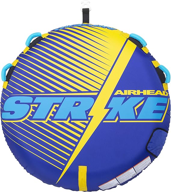 Airhead Strike, 1 Rider Towable Tube for Boating