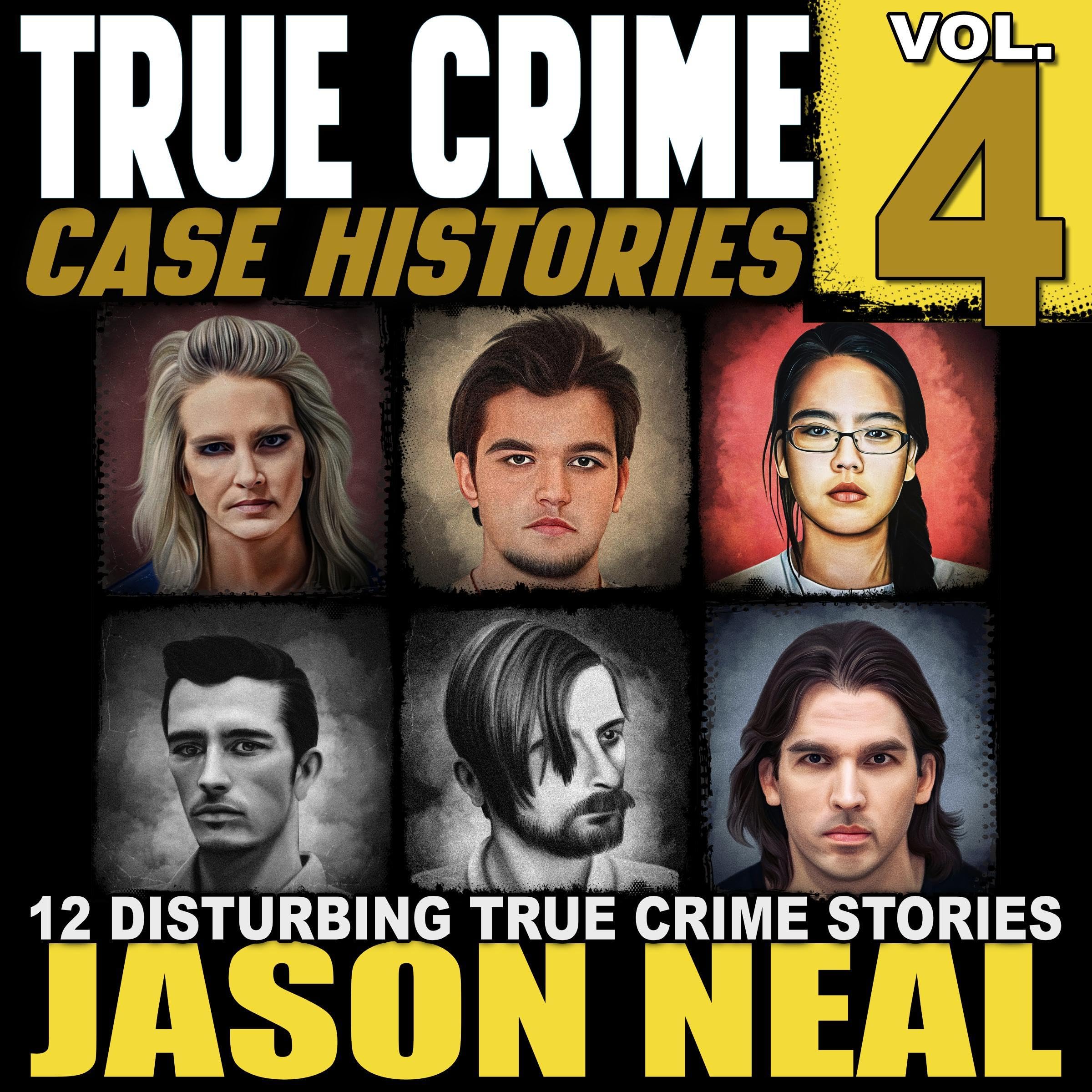 Cover art for True Crime Case Histories - Volume 4: 12 Disturbing True Crime Stories