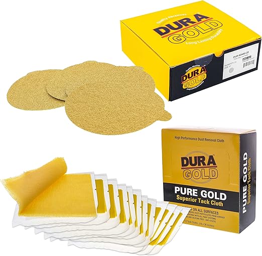 Dura-Gold - Pure Gold Superior Tack Cloths - Tack Rags  Box Of 36 Woodworking And Painters Professional Grade Removes Dust Sanding Particles Cleans Surfaces Wax And Silicone Free Anti Static - View #6