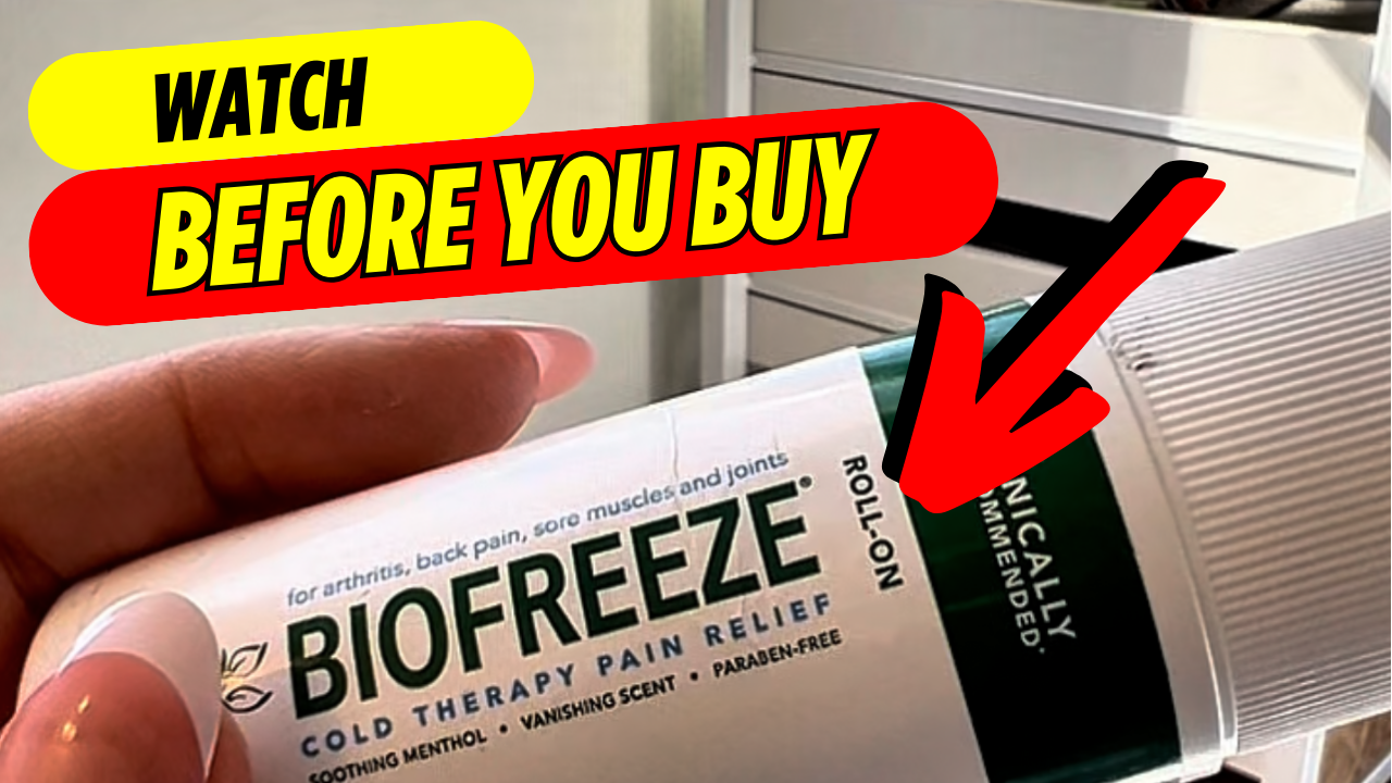 Watch My HONEST Review of Biofreeze! on Amazon Live