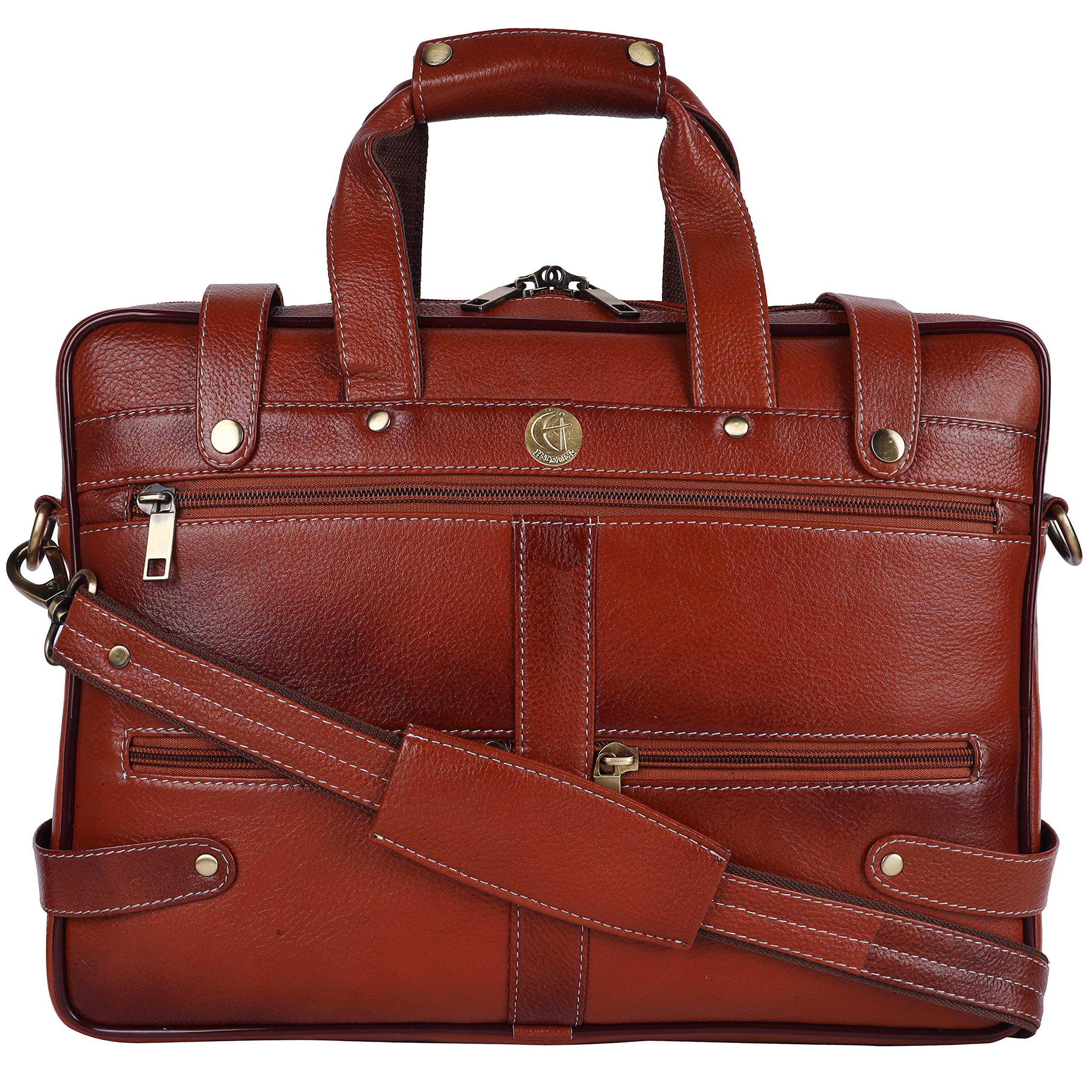 See full amazon price history chart for HiLeder 100% Pure Genuine Leather Stylish 15 inches Designer Office Briefcase Laptop Shoulder Messenger Bag for Man and Women (Brown) HiLeder 100% Pure Genuine Leather Stylish 15 inches Designer Office Briefcase Laptop Shoulder Messenger Bag for Man and Women (Brown) (B078SPZGR1) Amazon Price History, Amazon Price Tracker