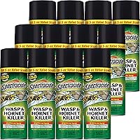 Vista 11 de Spectracide Asesino Espumoso de Avispas y Avispones, Espuma Envolvente Mata al Contacto, 14 Onzas