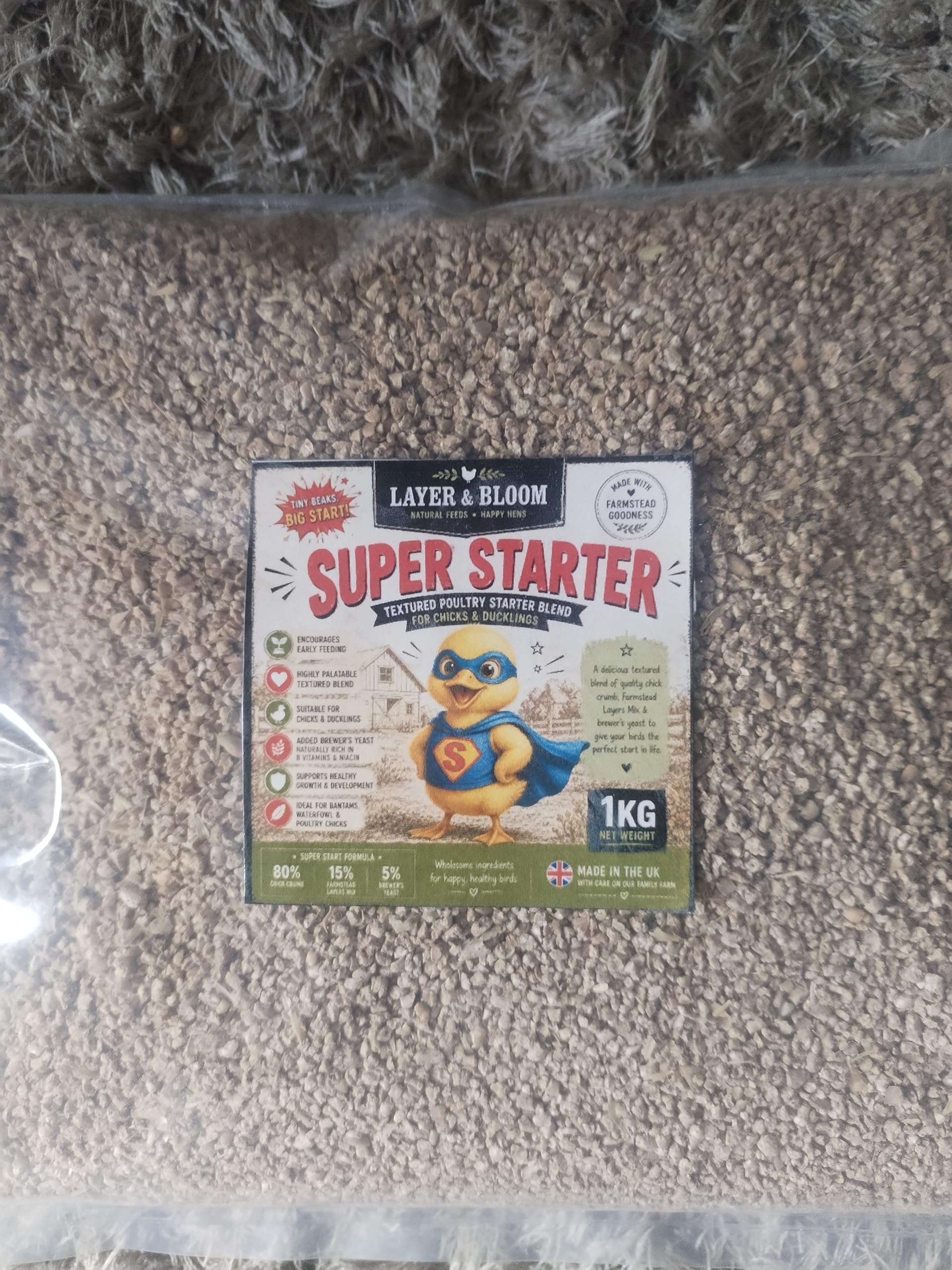 1kg Super Starter Textured Duckling Crumb, with Brewer's Yeast