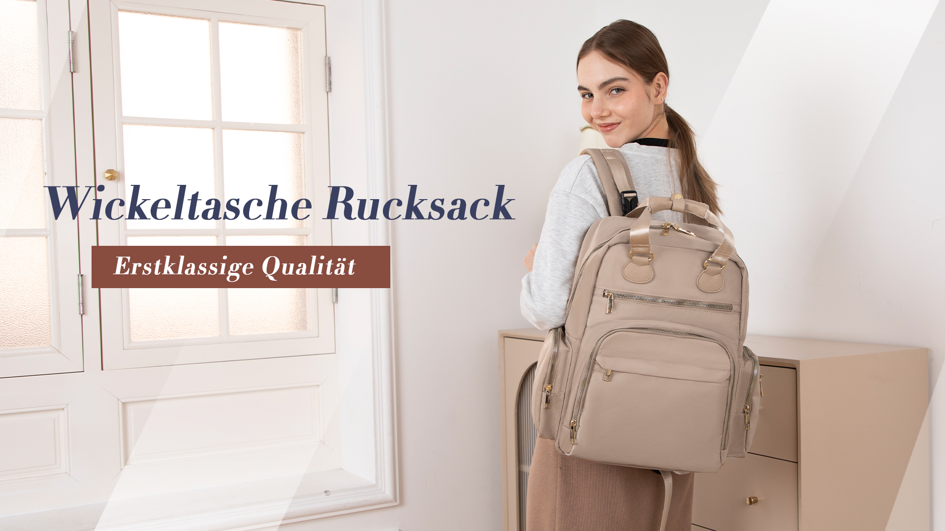 Dikaslon Wickeltasche Rucksack Großer Wickelrucksa Produktbild-Vorschau 8