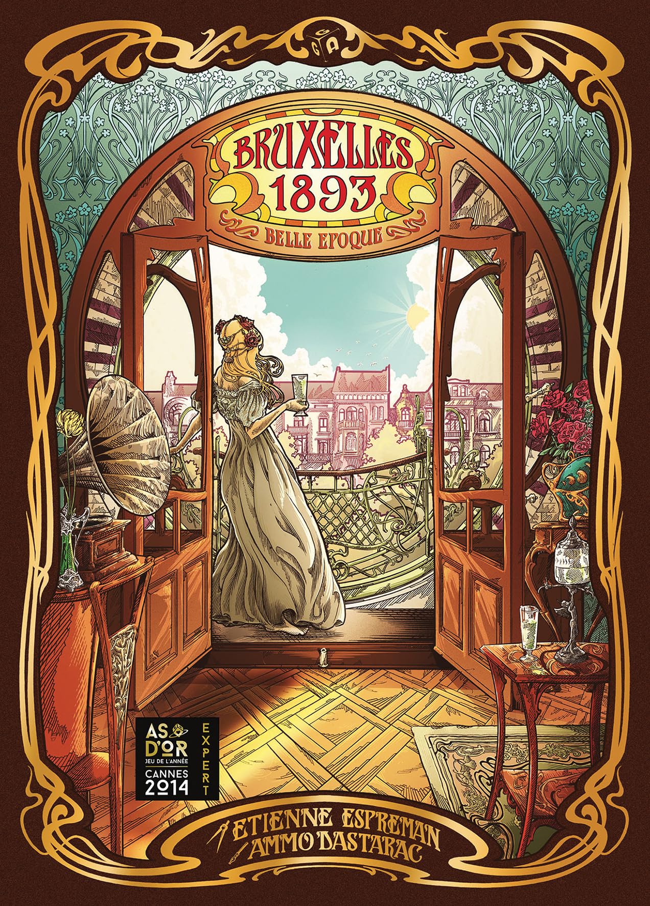 Asmodee - Bruxelles 1893 Belle Époque - Geek Attitude Games