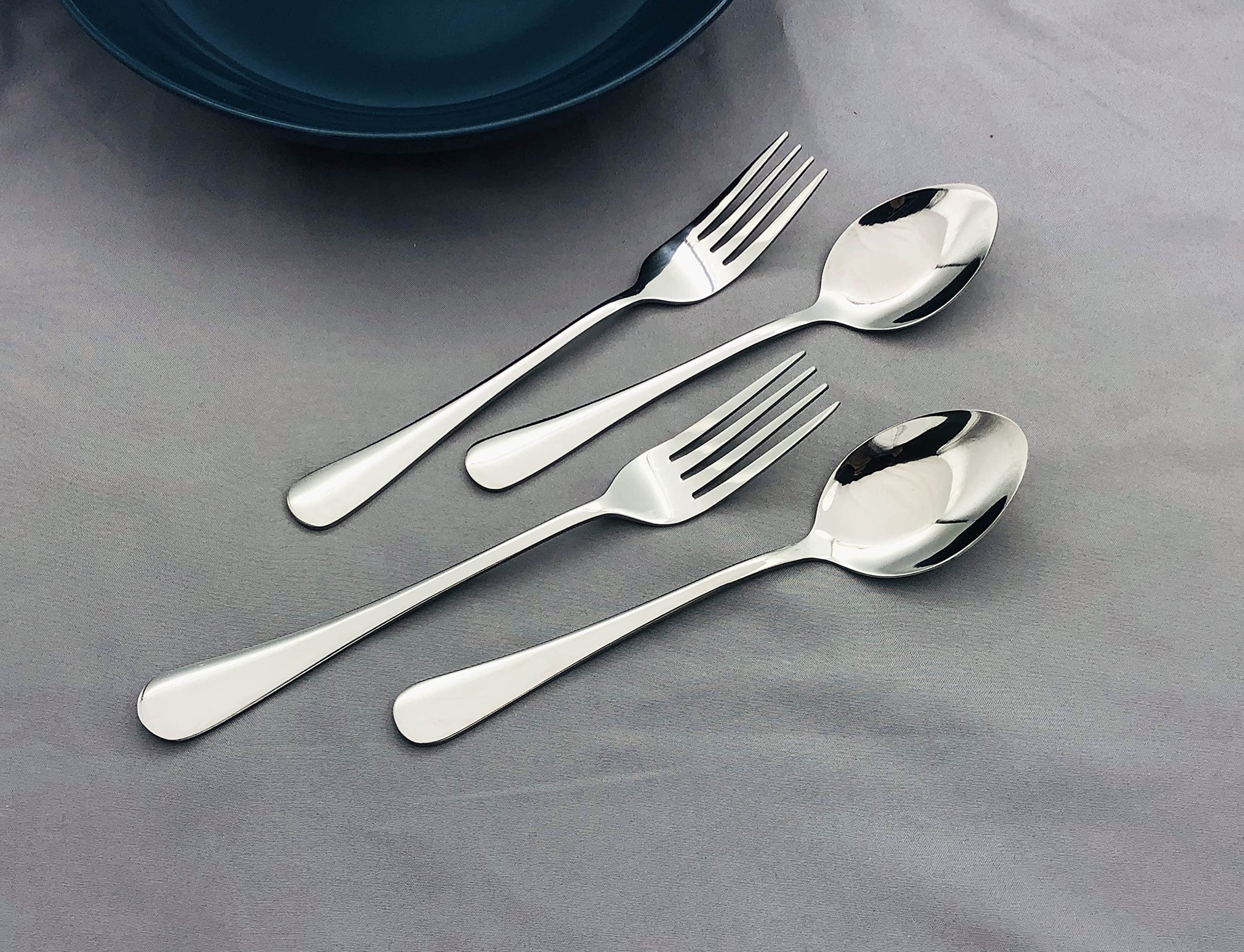 刻印★洋食器セット未開封、未使用品★スプーン３本フォーク３本セット Amazon | 24本セット 6人用 カトラリーセット ステンレス製