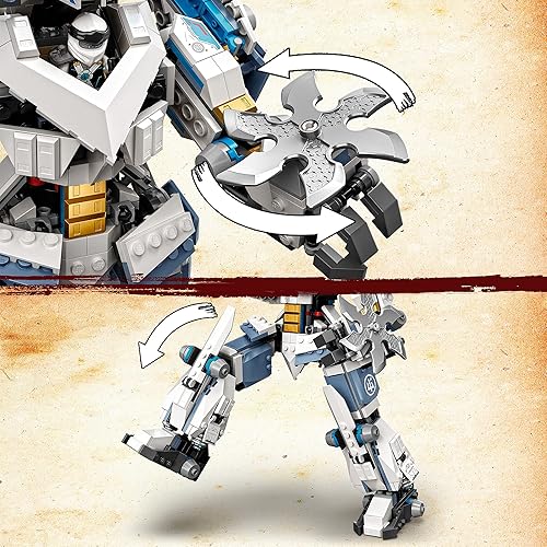 LEGO NINJAGO Legacy Zanes Titan-Mech 71738 — nuotrauka 5