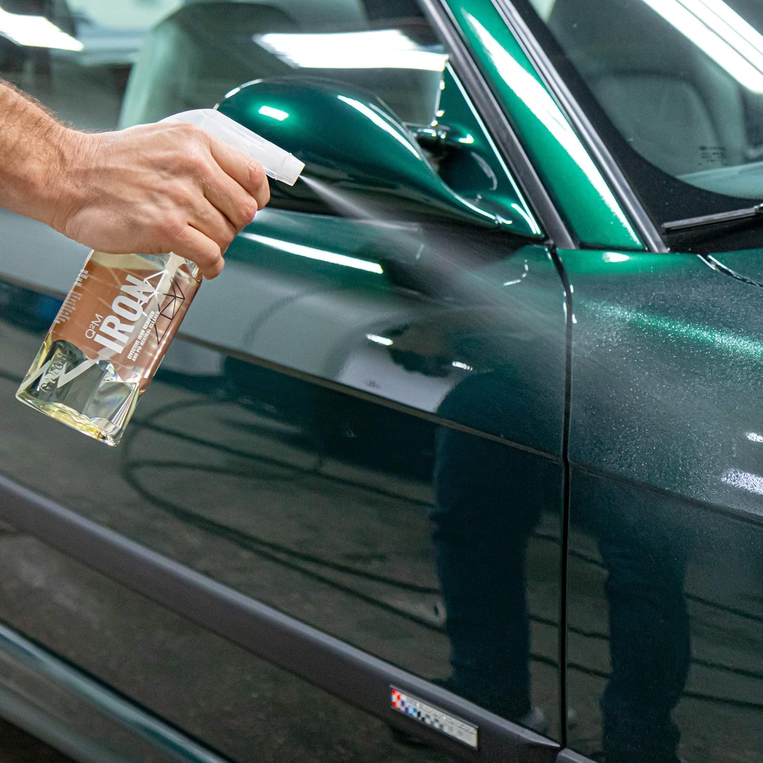 GYEON Quartz Q²M Iron 500 ml - Iron Remover Breaks Down Embedded Iron Deposits in Paint and Wheels