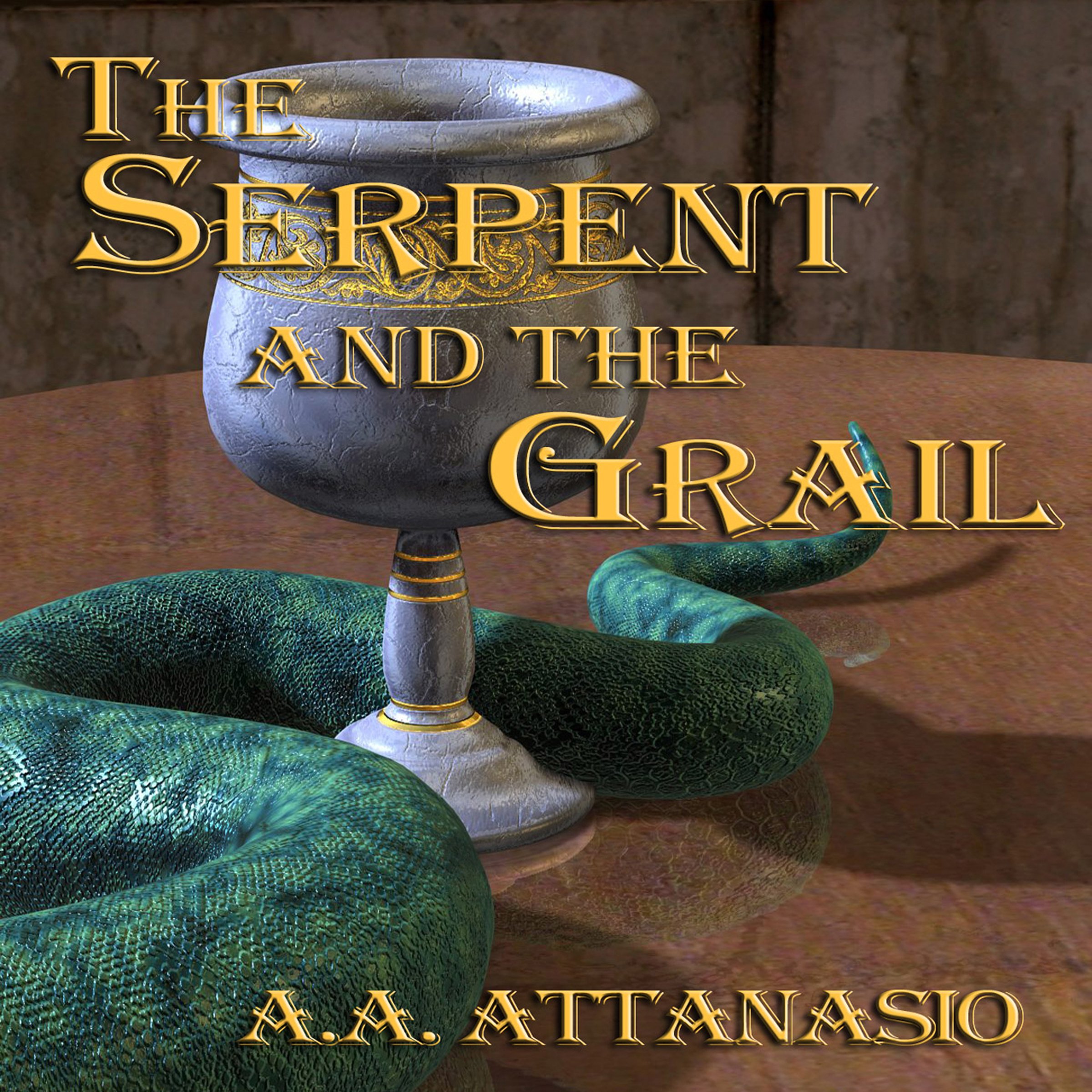 Cover art for The Serpent and the Grail