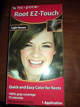 Root Ez Touch Brush on Light Brown 1 Application