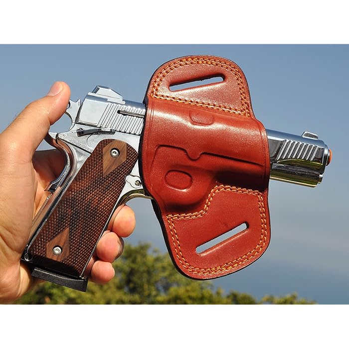 Buy Ottoza Handmade Leather Gun Holster 1911 Holster Right Hand OWB