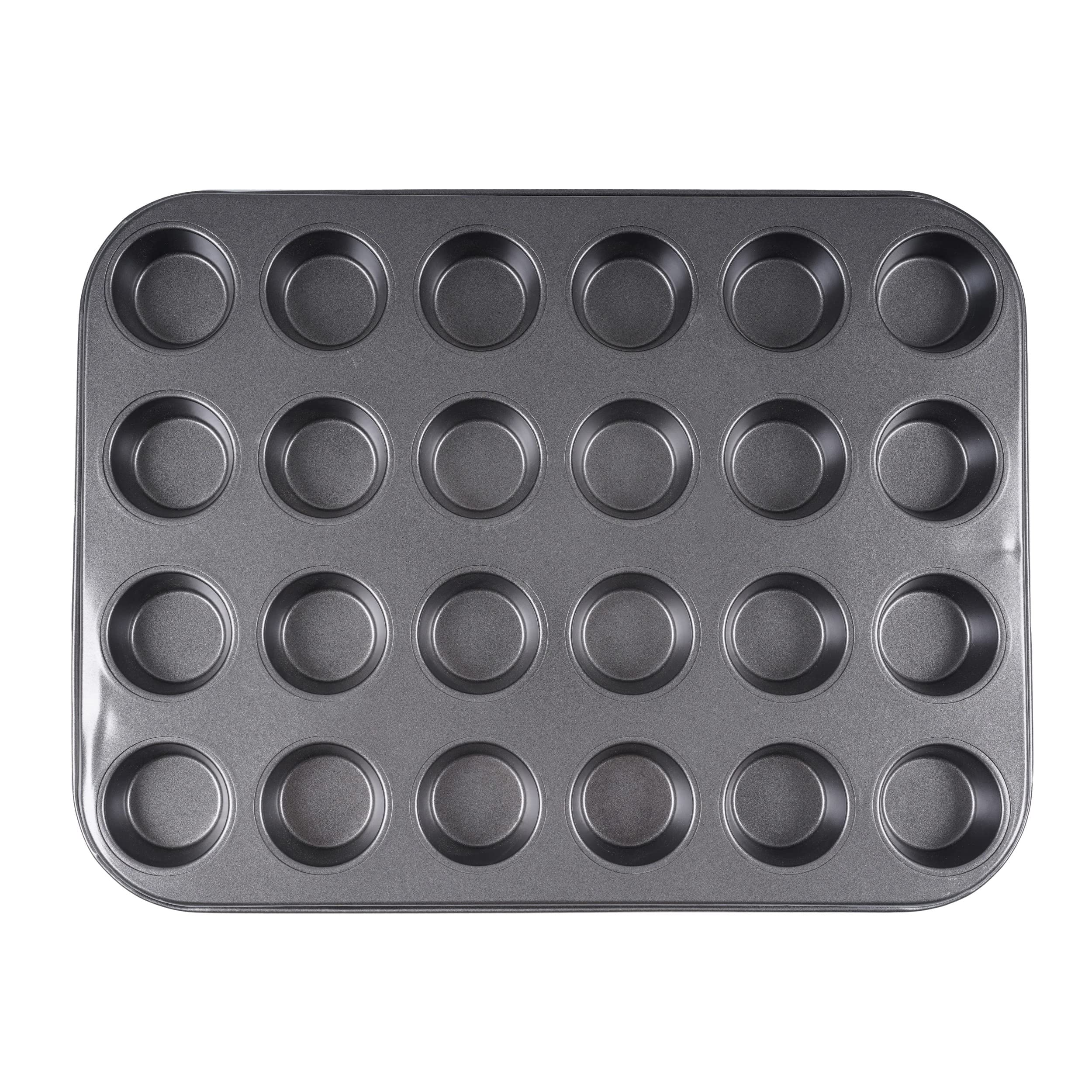 EssllyNon-Stick Mini Muffin Tray - 24 in 1 Cups