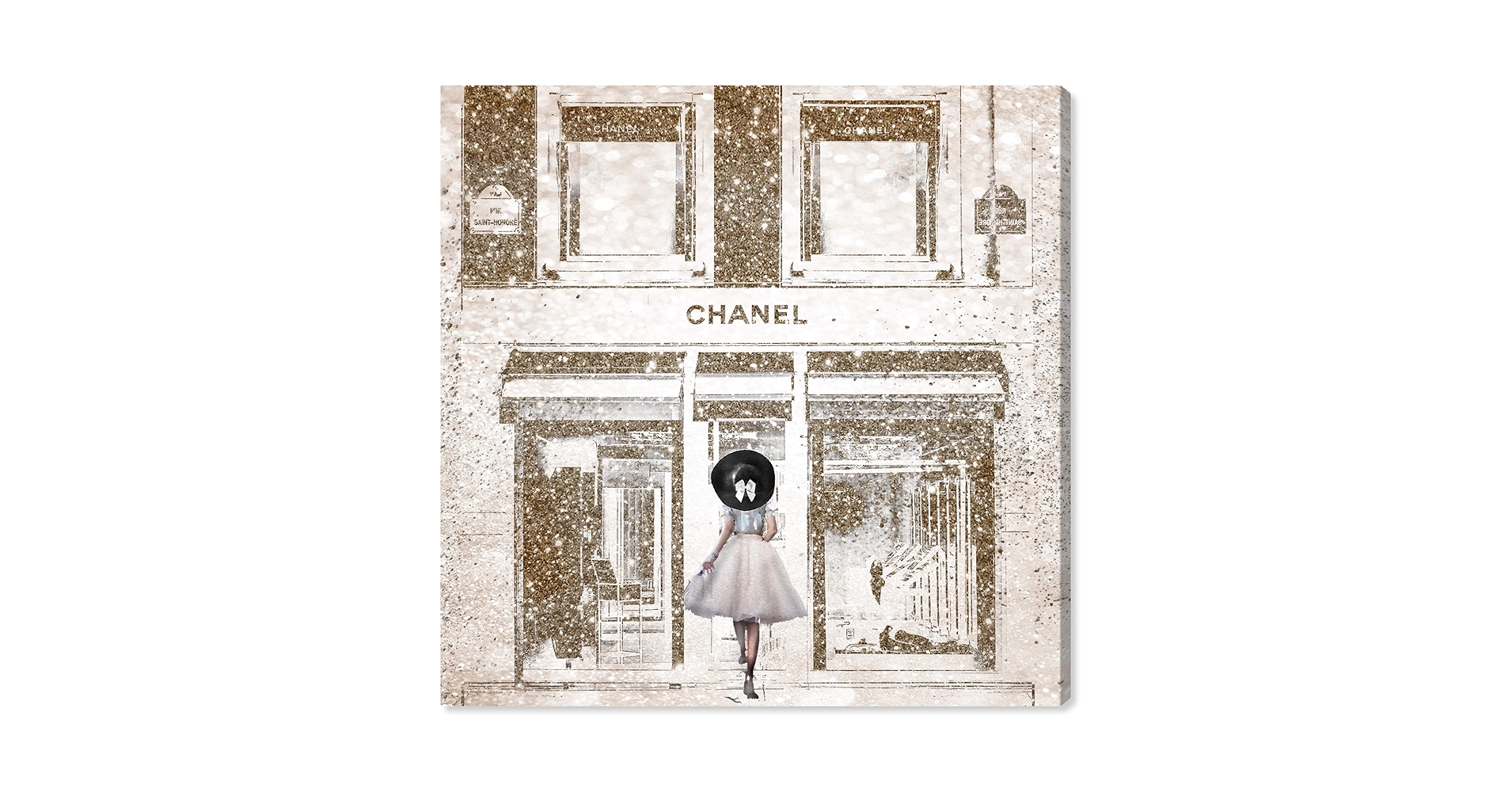 Oliver Gal CHANEL シャネルQueen of the Store Amazon.com: The Oliver Gal Artist Co. Oliver Gal 'Queen of