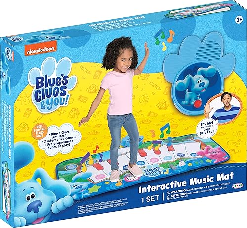 Miniatura 6 de Blues Clues Tapete de música para piano electrónico