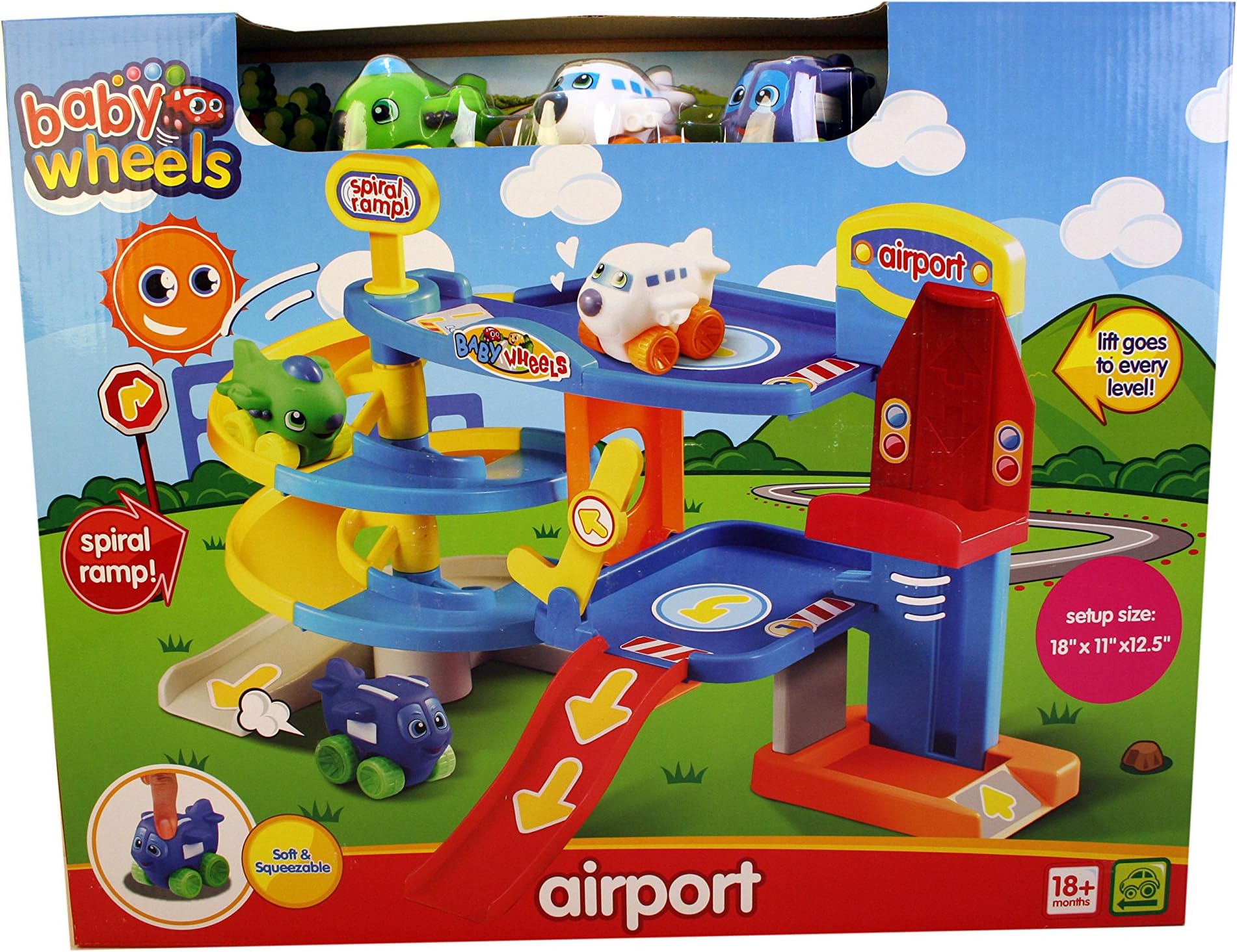 Baby Wheels 62095 Airport Playset