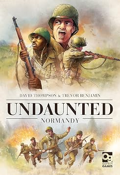 Undaunted Normandy Board Game by Osprey Games | 2-Player Deck-Building WWII Strategy War Game, Ages 14+ | 45-60 Minute Play Time | Award-Winning Tabletop Wargame