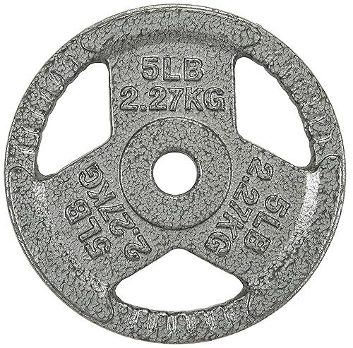 Fitvids Olympic Cast Iron 2-Inch Weight Plate for Strength Training