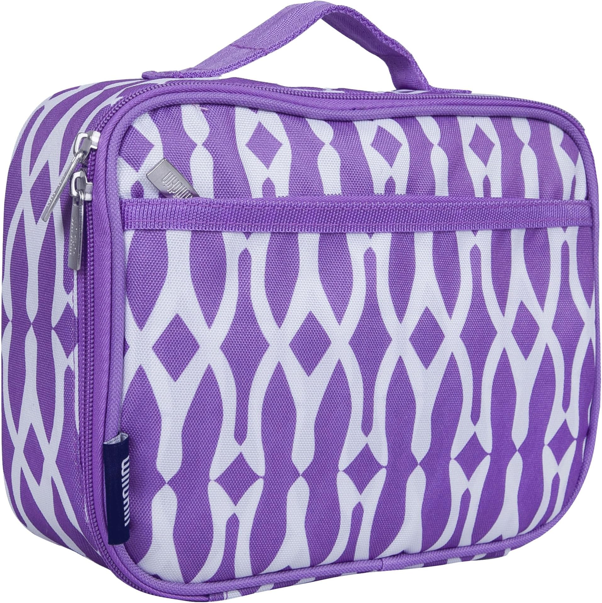 Lunch Box, Wildkin Lunch Box, Insulated, Moisture Resistant, and Easy to Clean with Helpful Extras for Quick and Simple Organization, Ages 3+, Perfect for Kids or On-The-Go Parents - Wishbone