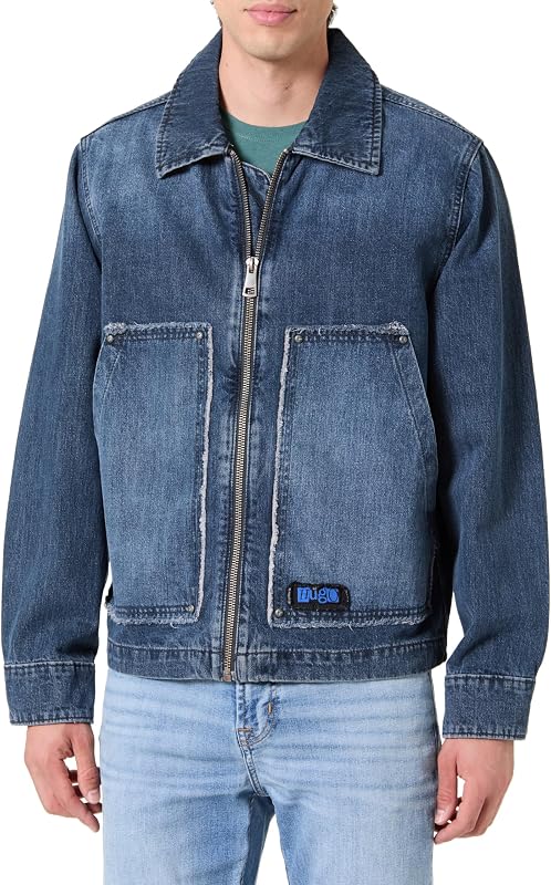 HUGO Men's Chian Jeans_Jacket_L