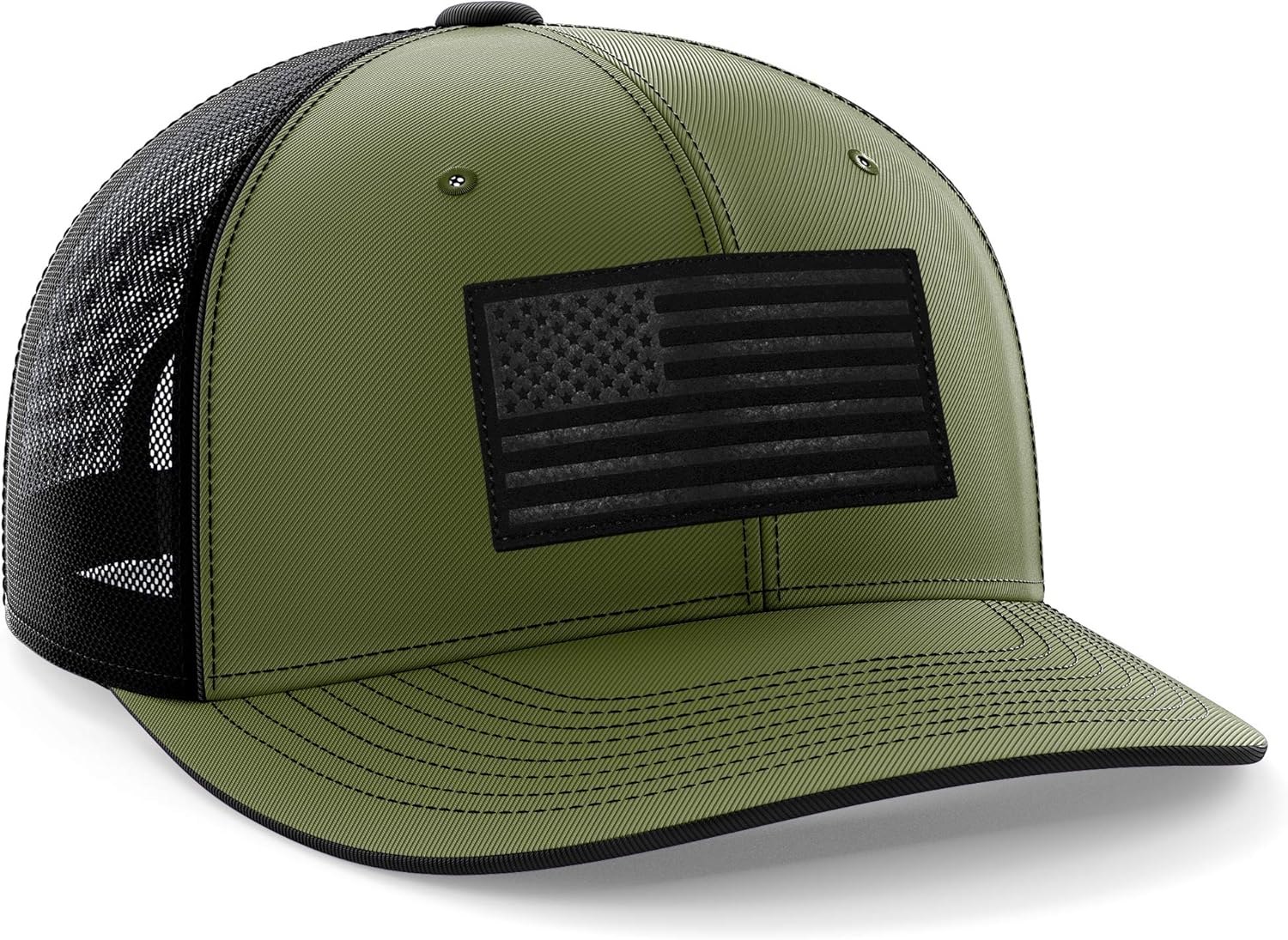 American Flag USA Snapback Cap- Snapbacks for Men - Mesh Ball Perfect for Any Outdoor Activities