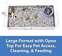 Vista 4 de Kaytee Open Living - Habitat de conejo o conejillo de indias, 48 x 24 pulgadas