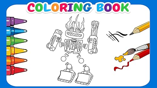 Monsters Coloring Book