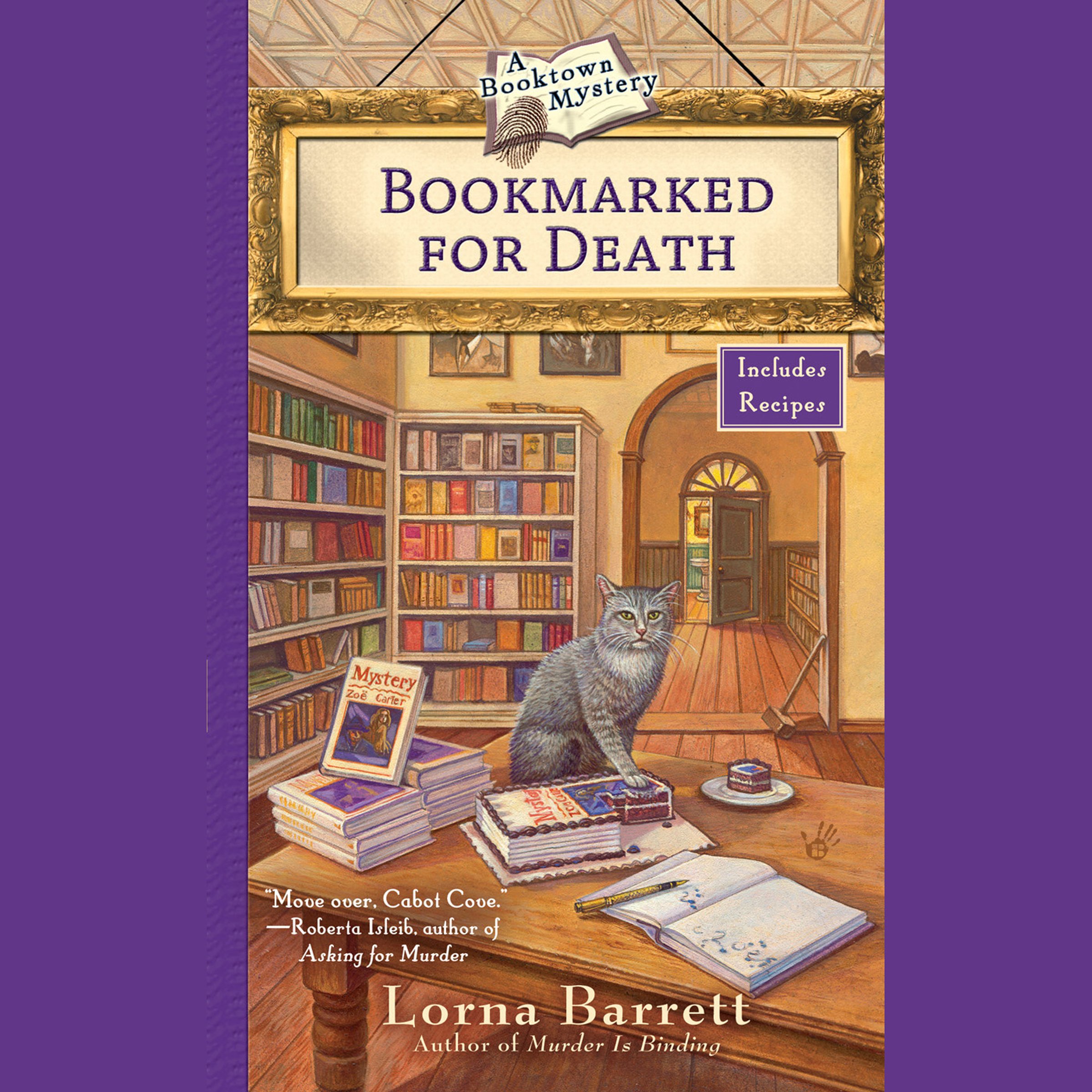 Cover art for Bookmarked for Death