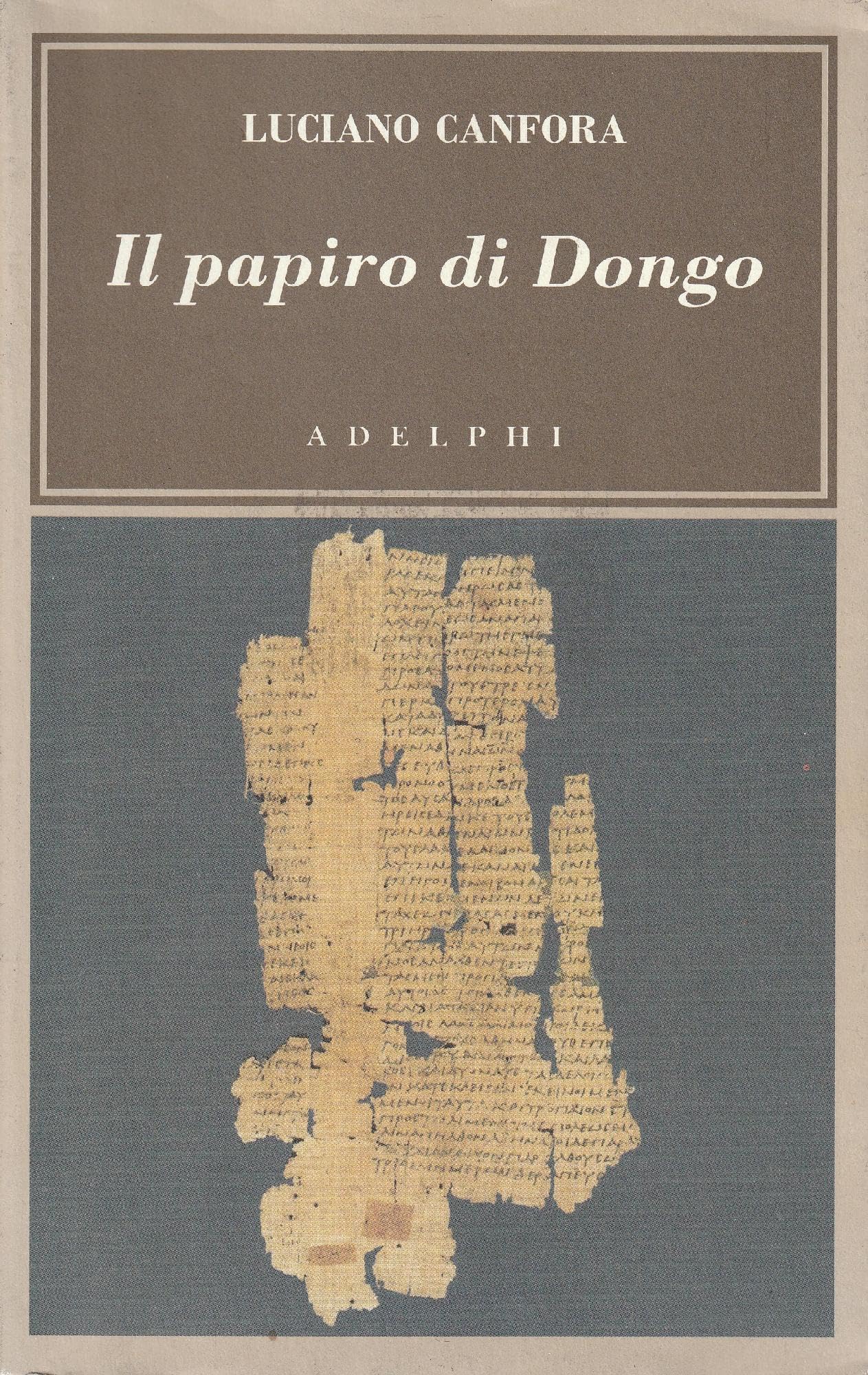 Il papiro di Dongo (L' oceano delle storie)