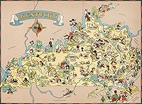 Vista 14 de Rompecabezas para adultos 1000 piezas Wisconsin mapa de madera rompecabezas juegos de rompecabezas Estados Unidos del estado rompecabezas mapa