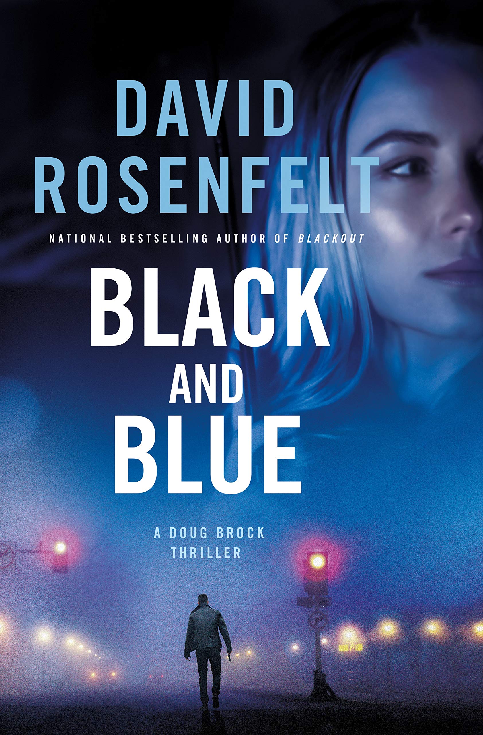 Cover of Black and Blue: A Doug Brock Thriller