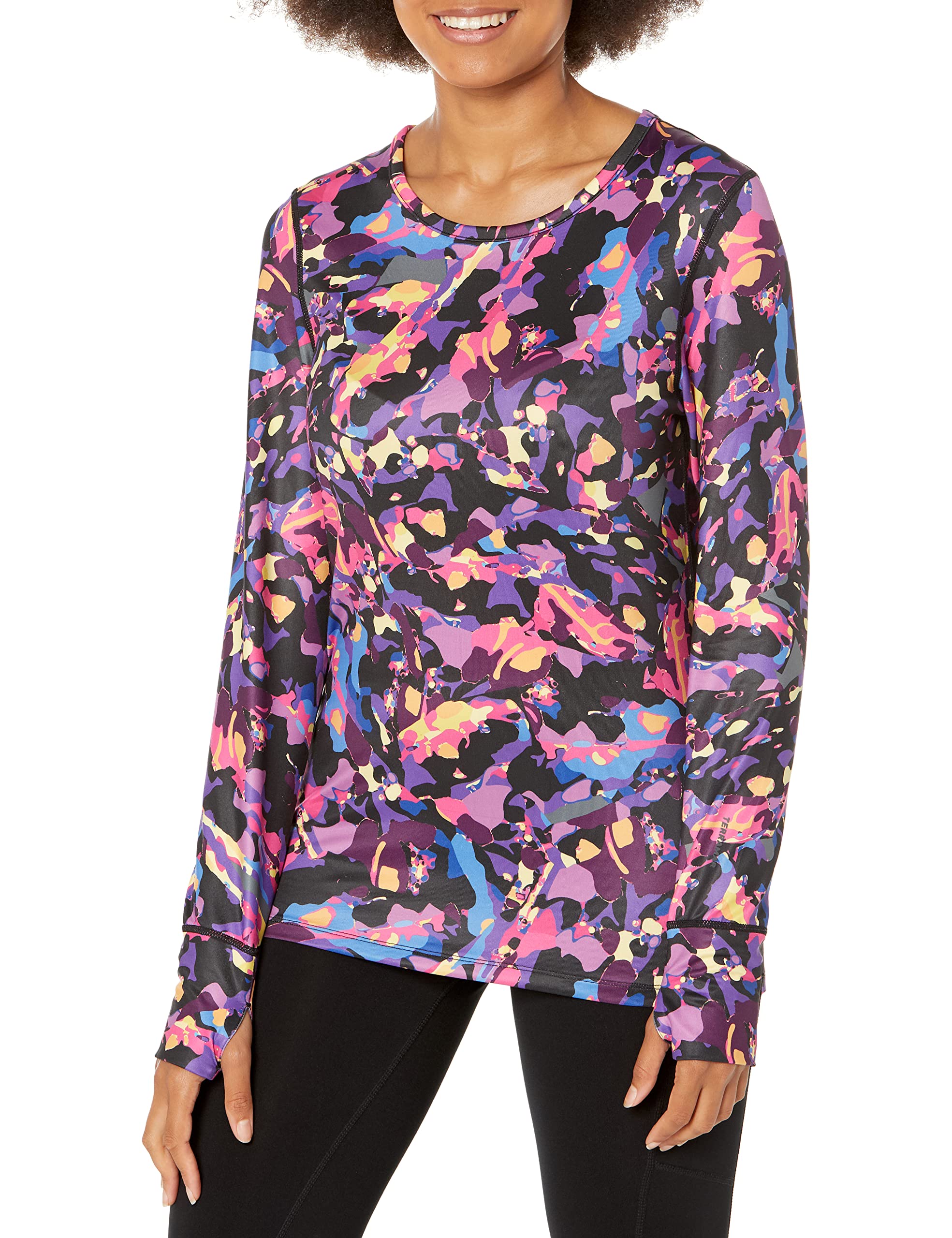 Terramar Women's Performance Series Below Zero Crew, Rising Sun, Medium