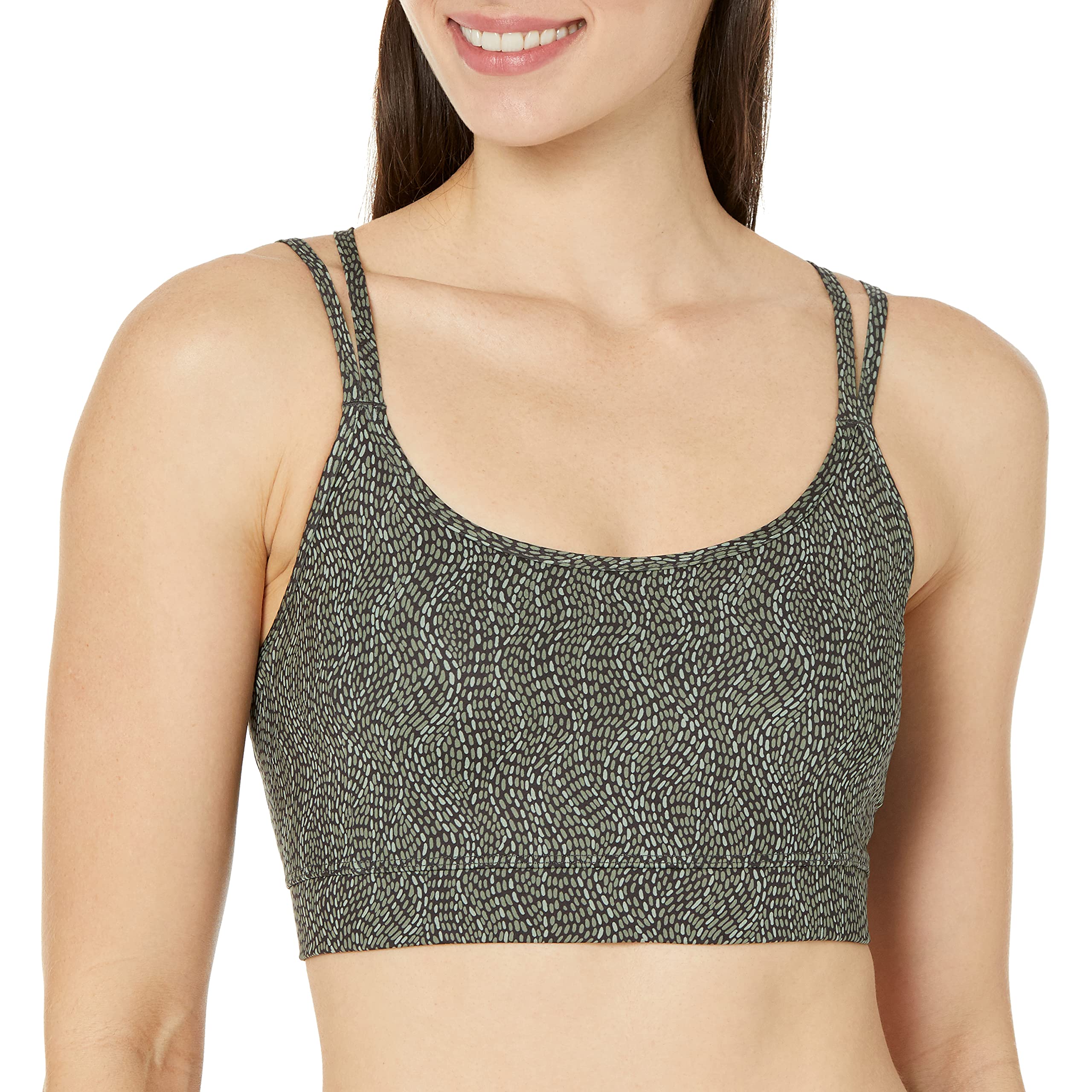 Amazon Essentials Women's Active Sculpt Light Support Strappy Back Sports Bra