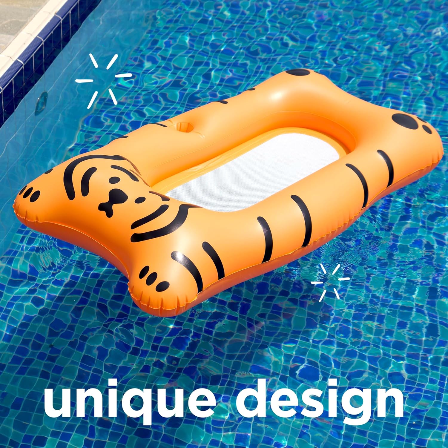Inflatable Pool Float for Adults & Teens, Mat & Lounger Styles, Large Durable Swimming Pool Float, Comfortable Water Raft for Pool, Beach & Lake