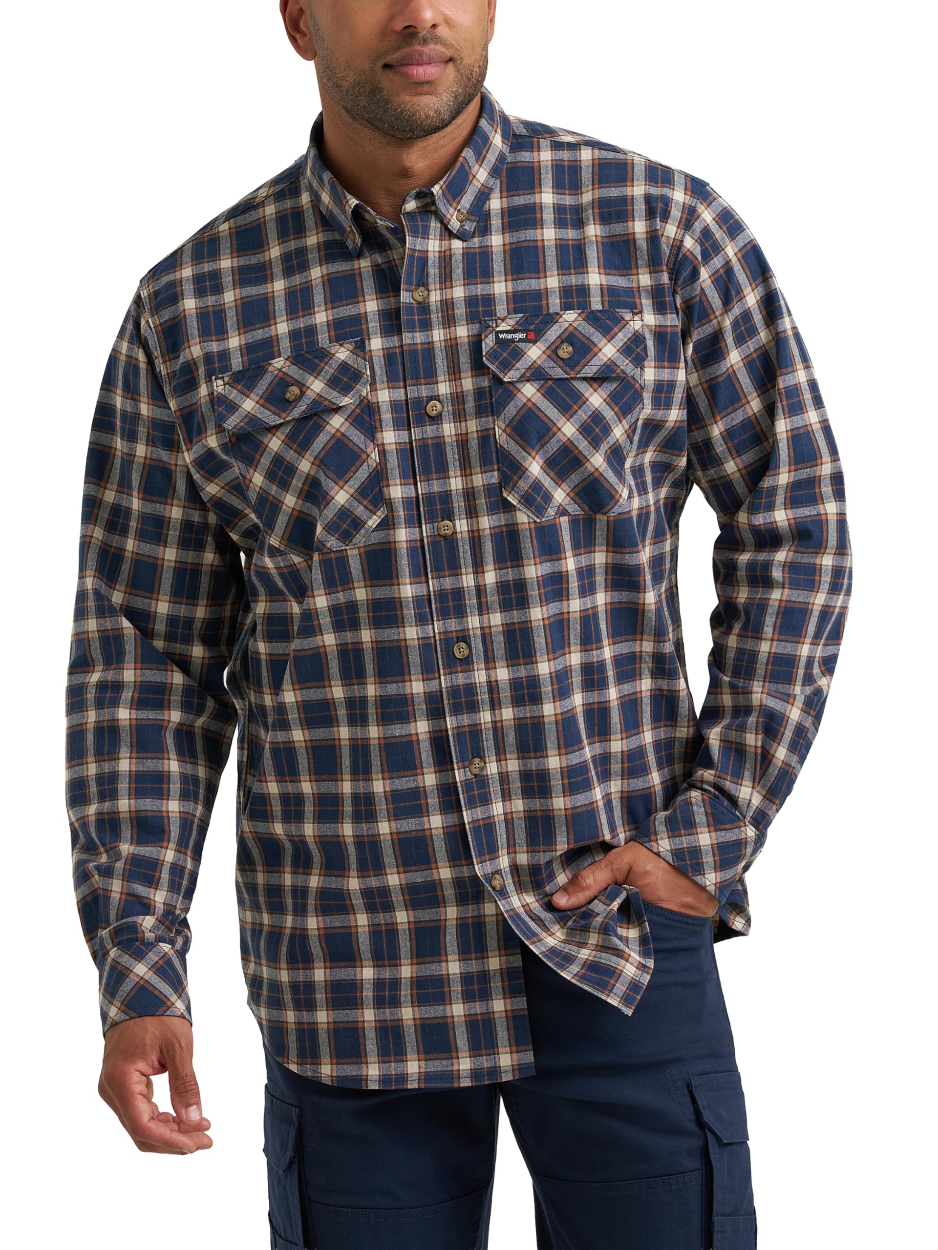 Men's Long Sleeve Foreman Work Shirt